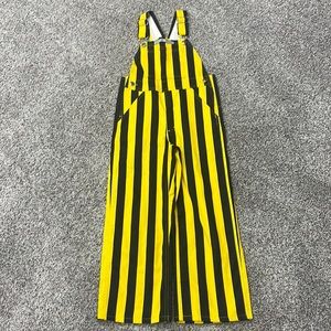 Iowa Hawkeye Game Day Bib Overalls New No Tags